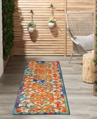 Aloha ALH21 2'3" x 8' Runner Rug
