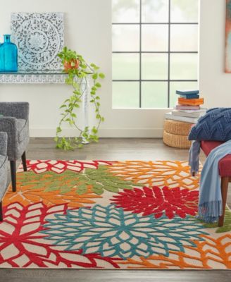 Aloha ALH05 3'6" x 5'6" Outdoor Area Rug