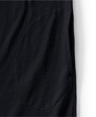 Women's Petite Cotton Jersey Notch Neck Dress