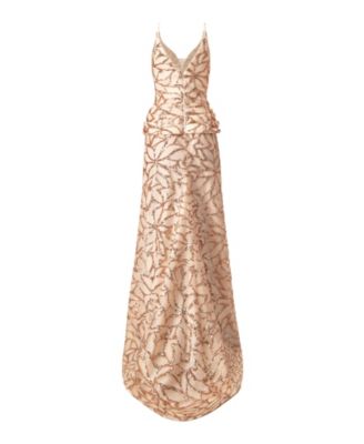 Women's Asymmetric Hem Evening Dress