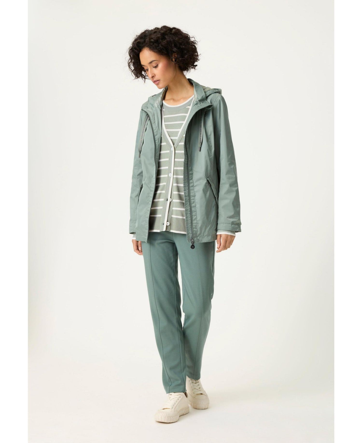 Women's Striped Cardigan