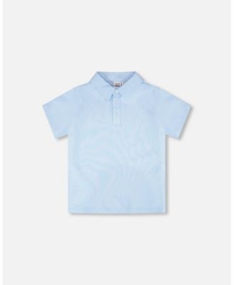 Big Boys Polo T-Shirt Pale