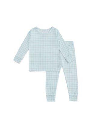 Baby Boys Coastal Check Pajama Set