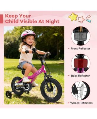 12-Inch Kids Bike with Removable Training Wheels-Brave Hero