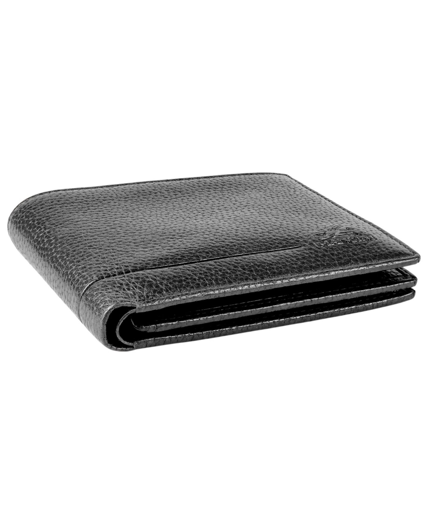 Мужской кошелёк Mancini Fifth Avenue RFID Secure Center Wing Wallet with Coin Pocket, цвет: Чёрный — фото 5