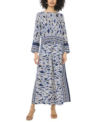 Women's Boat Neck Woven Top