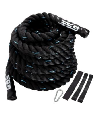 2" Diameter Battle Rope, Workout Battle Ropes for Home Gym & Outdoor (50FT)