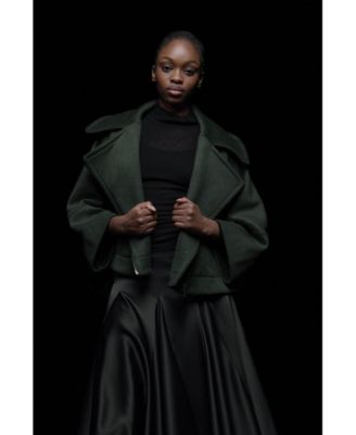 Women's Boxy Biker Jacket