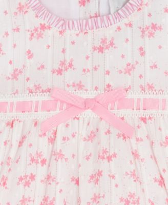 Baby Girls' Floral Crewneck Top and Pull-On Leggings, 2-Piece Set