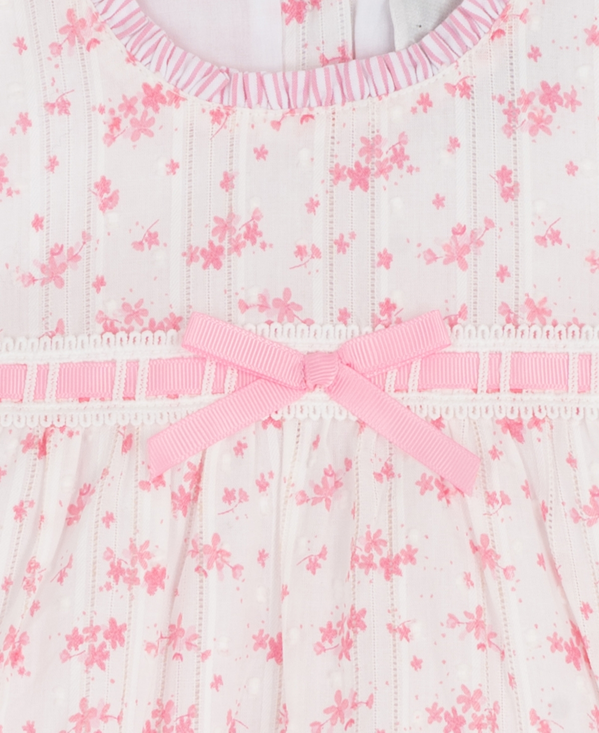 Rare Editions Baby Girls' Floral Crewneck Top and Pull-On Leggings, 2-Piece Set