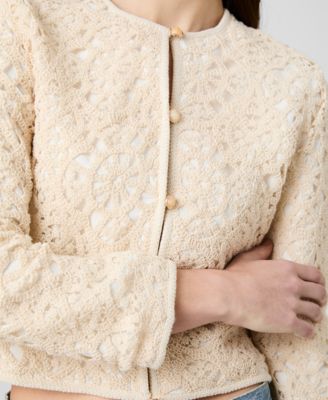 Women's Textured Slim Fit Jacket