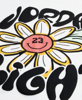 Girls' 7-16 Flower Flight Crewneck T-Shirt