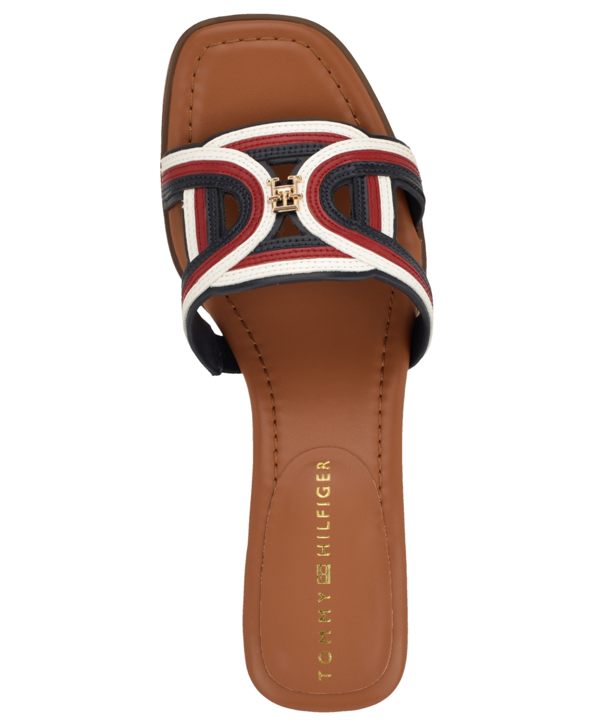 Tommy Hilfiger Women's Marica Block Heel Slide Sandals