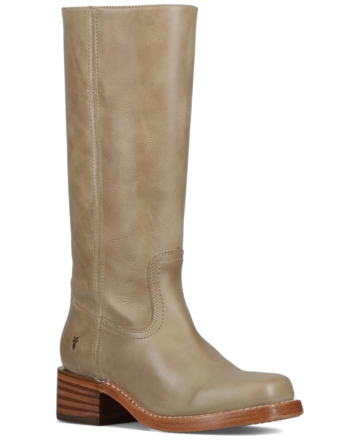 Frye Women's Campus 14L Leather Tall Boots - Eucalyptus