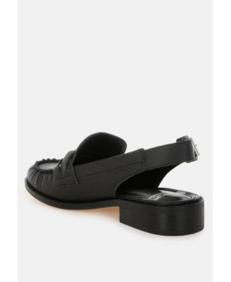 Women's Jemykin Genuine Leather Loafer Sandals