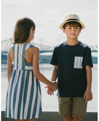 Toddler Boys Parachute Shorts with Patch Pockets