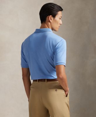 Men’s Slim-Fit Soft Cotton Polo Shirt