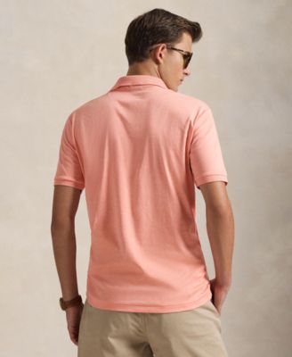 Men’s Slim-Fit Soft Cotton Polo Shirt
