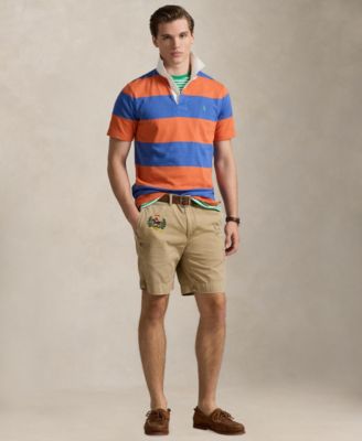 Men's Short-Sleeve Rugby Polo Shirt