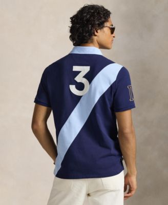Men's Classic-Fit Crest Jersey Polo Shirt