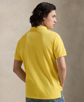 Men's Custom Slim-Fit  Mesh Polo Shirt