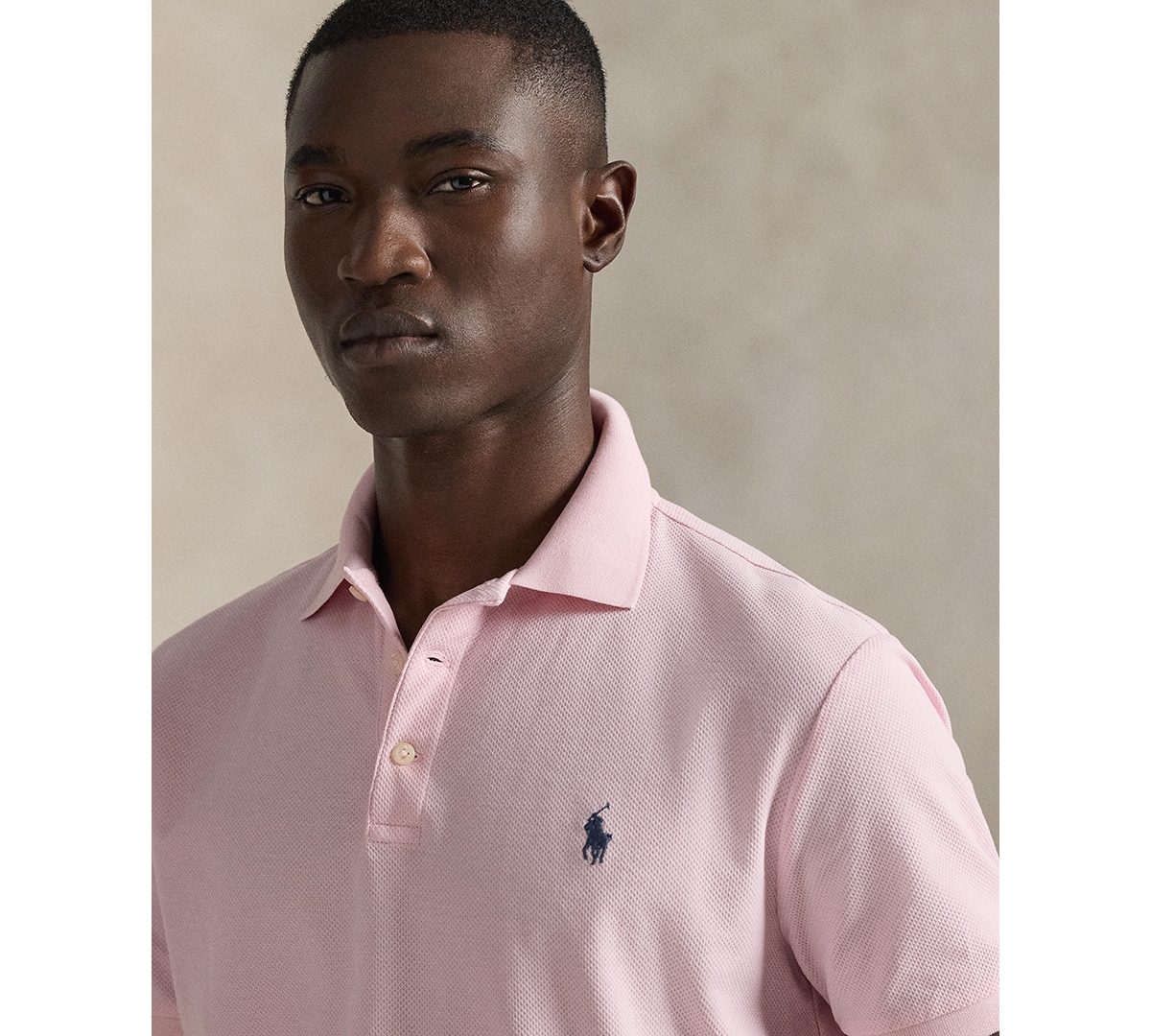 Polo Ralph Lauren Men's Slim-Fit Honeycomb Mesh Shirt