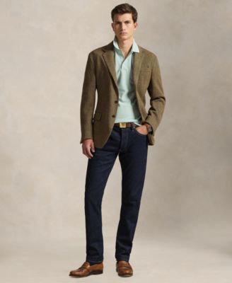 Men's Classic-Fit Stretch Oxford Mesh Polo Shirt