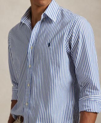 Men's Classic-Fit Striped Broadcloth Shirt