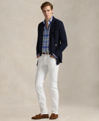 Men's Classic-Fit Plaid Pattern Shirt