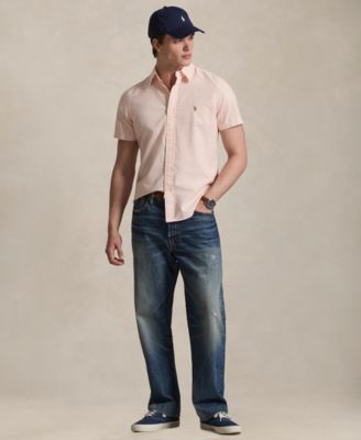Men's Classic-Fit Short-Sleeve Oxford Shirt