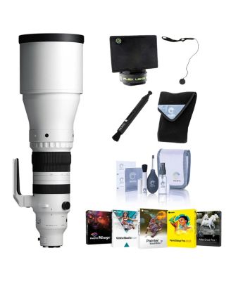 300-600mm f/4 DG OS Sports Lens for L Mount,  Bundle with Filter Kit, Pen Lens Cleaner, Software Kit and Cleaning Kit