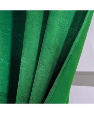 100% Polyester 190 GSM Eloise Reversible Blackout Grommet Curtain Panel