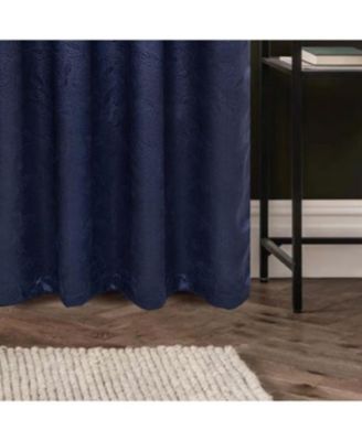 100% Polyester 190 GSM Eloise Reversible Blackout Grommet Curtain Panel