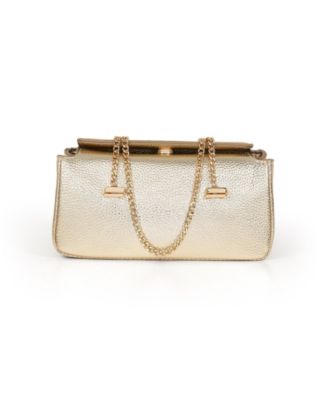 Woman's Senna Faux Leather Vintage Inspired Clutch