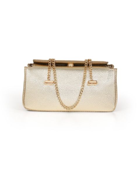 Женские Jewel Badgley Mischka Woman's Senna Faux Leather Vintage Inspired Clutch