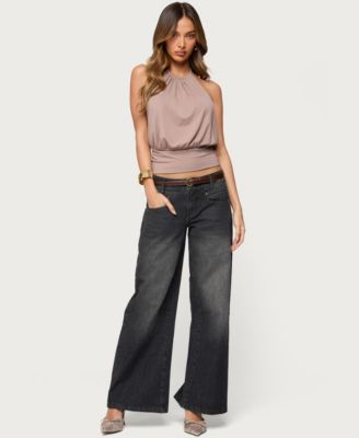 Women's Donya Backless Halter Top