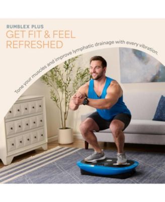 Vibration Plate Machine – Whole Body Vibration Plate for Exercise, Oscillating Platform for Recovery, Circulation, Fat Burn & Toning