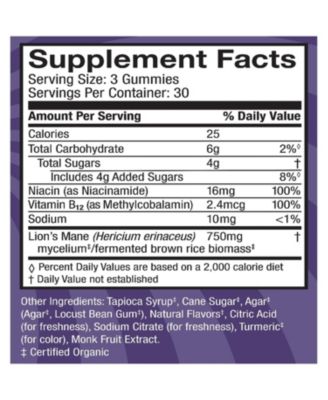 Mushrooms Grateful Gummies - Cosmic Focus