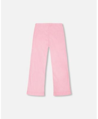 Toddler Girls Crinkle Jersey Leggings Pink