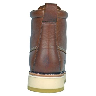 Men's Malibu 6 Inch Rust Soft Toe Work Boot