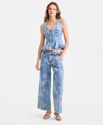 Women's Anika Sleeveless Peplum Top