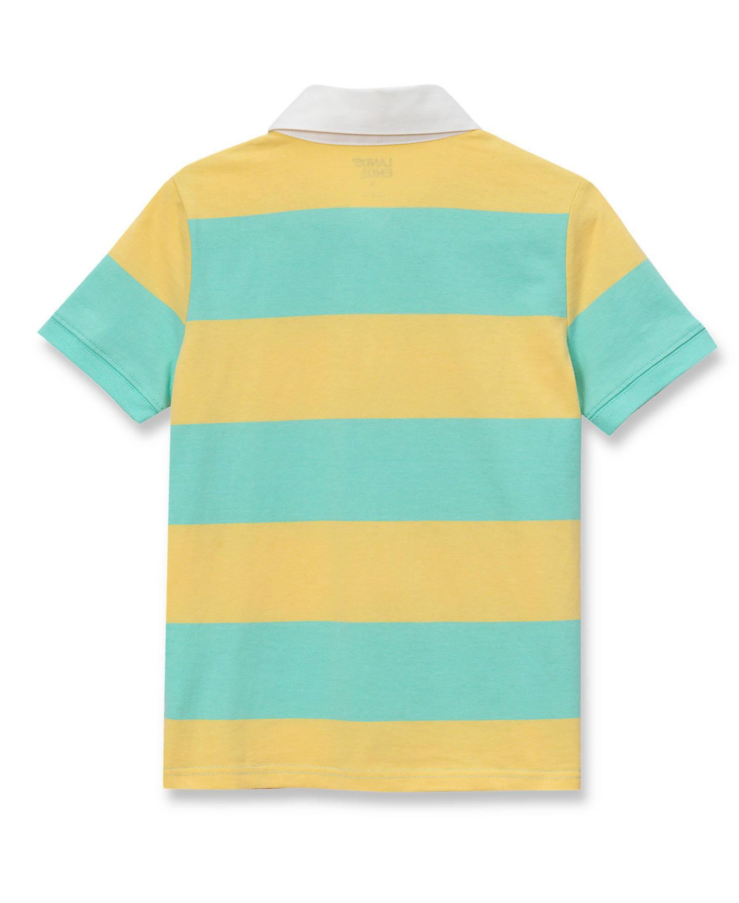 Little And Big Boys Short Sleeve Rugby Polo Shirt