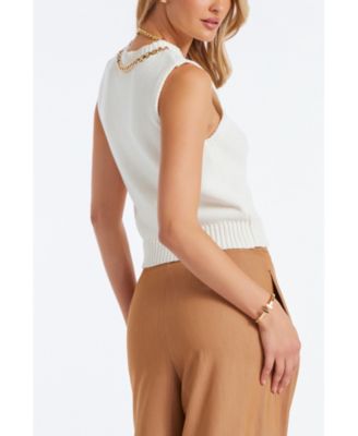 Women's BISHOP + YOUNG Savoy Chain Detail Sweater Tank