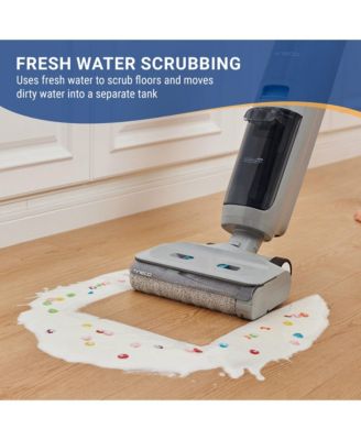 GO Sense GH301 Cordless 3-in-1 Floor Washer, Wet Dry Vacuum Mop, MessDetect Sensor, Self-Cleaning Dock