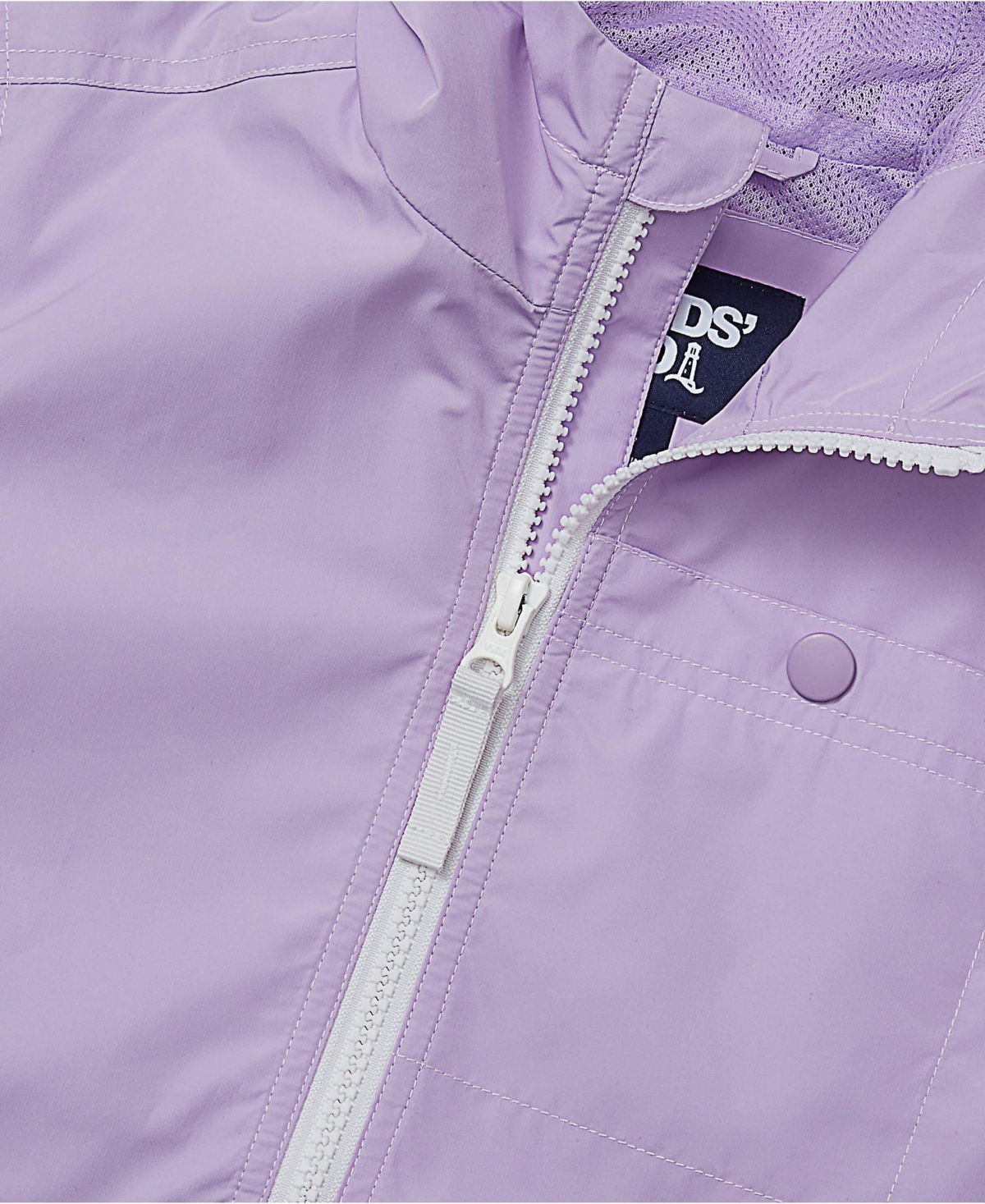 Lands' End Girls Water Resistant Ocean Breeze Jacket