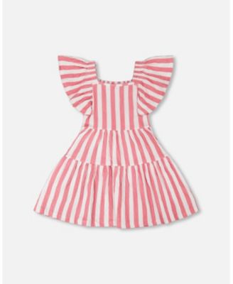 Big Girls 4–16 Crinkle Jersey Dress