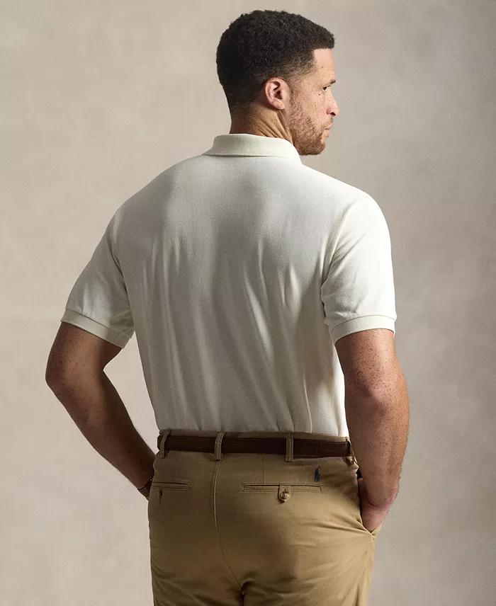 Men's Big & Tall The Iconic Mesh Polo Shirt - thumbnail 8