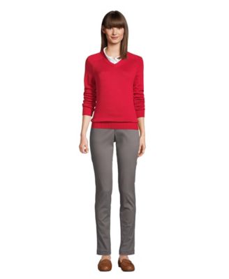 Women's Cotton Modal V-neck Sweater