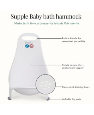 Toddler Supple Spa Bath Tub in White