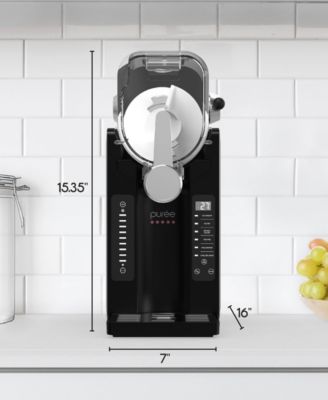 Puree 2.6 Liter Slushie and Soft Serve Ice Cream Machine
